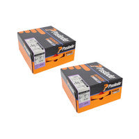 Paslode 141071 2.8mm x 63mm Galv-Plus Ring Shank Nails for 360XI, IM360CI, 3300 Pack + 3 Fuel Cells (2 Boxes)