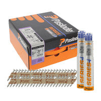 Paslode 141185 3.4 x 35mm Electro Galvanised Twisted Nail Fuel Pack for PPNXi & PPN35Ci (2500 Pack + 2 Fuel Cells)