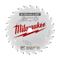 Milwaukee 4932471311 ATB Circular Saw Blade 165mm x 16mm 24T
