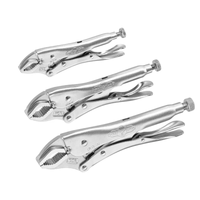 Irwin Vise-Grip VIS10508020 Curved Jaw Locking Pliers Set 3pcs