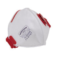 Sealey 9333/10 Valved Fold Flat Mask FFP3 - Pack of 10