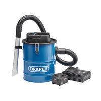 Draper 95170 D20 20V Ash Vacuum Cleaner with 1x 3.0Ah Battery & Fast Charger