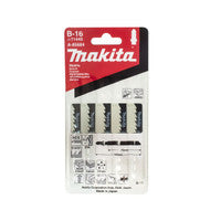 Makita A-85684 Speed Cut Wood and Plastic Jigsaw Blades 75mm x 6 TPI (5 Pack)