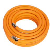Sealey AHHC1038 Air Hose 10m x Ø10mm Hybrid High Visibility with 1/4"BSP Unions