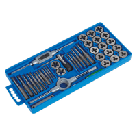 Sealey AK301 Tap & Die Set 40pc Split Dies Metric