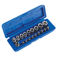 Sealey AK6191 TRX-Star* Socket & Bit Set 19pc