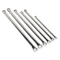 Sealey AK6311 Double End Ring Spanner Set 7pc Extra Long Metric