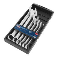Sealey AK63259 Combination Spanner Set Jumbo Metric (6 Pieces)