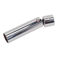 Sealey AK6569 Spark Plug Socket with Universal Joint 14mm 3/8"Sq Drive 12-Point