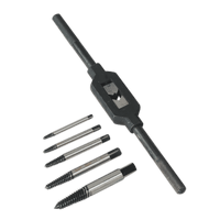 Sealey AK721 Screw Extractor Set with Wrench 6pc Helix Type