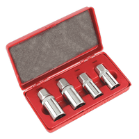 Sealey AK723 Stud Extractor Set 4pc 1/2"Sq Drive Metric