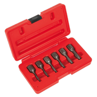 Sealey AK8185 Screw Extractor Set 6pc 3/8"Sq Drive
