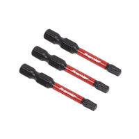Sealey AK8243 TRX-Star* T25 Impact Power Tool Bits 50mm - 3pc