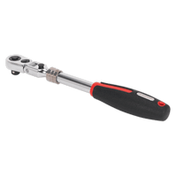 Sealey AK8983 Ratchet Wrench 3/8"Sq Drive Flexi-Head Extendable Platinum Series