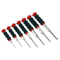 Sealey AK9131 Sheathed Parallel Pin Punch Set 7pc 2-8mm