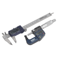 Sealey AK9637D Digital Measuring Set 2pc