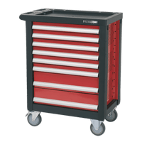 Sealey AP2408 Rollcab 8 Drawer with Ball Bearing Slides