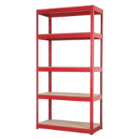Sealey AP6350 Racking Unit with 5 Shelves 350kg Capacity Per Level