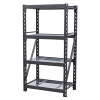 Sealey AP6372 Heavy-Duty Racking Unit with 4 Mesh Shelves 640kg Capacity Per Level 978mm