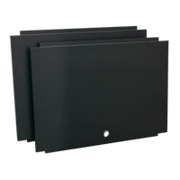 Sealey APMS17 Back Panel Assembly for Modular Corner Wall Cabinet 930mm