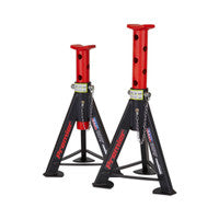 Sealey AS6R Axle Stands (Pair) 6tonne Capacity per Stand - Red