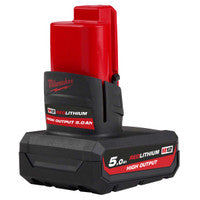 Milwaukee M12 HB5 12V High-Output 5.0Ah Battery Pack