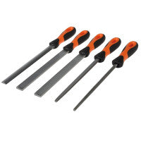 Bahco BAH47808 ERGO Engineering File Set 5pcs