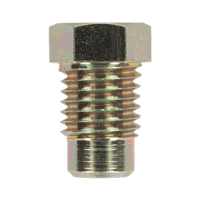 Sealey BN10125LM Brake Pipe Nut M10 x 1.25mm Long Male Pack of 25