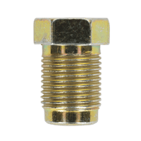 Sealey BN12100PT Brake Pipe Nut M12 x 1mm Part Thread Male Pack of 25