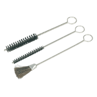 Sealey BSGC/3 Spray Gun Cleaning Brush Set 3pc