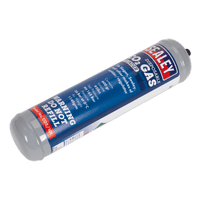 Sealey CO2/101 Gas Cylinder Disposable Carbon Dioxide 600g