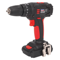 Sealey CP18VLD Cordless Hammer Drill/Driver 10mm 18V 1.5Ah Lithium-ion 2-Speed - Fast Charger
