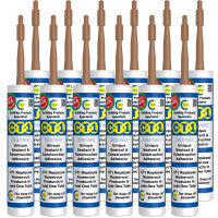 CT1 Sealant & Construction Adhesive Brown 290ml (12 Pack)