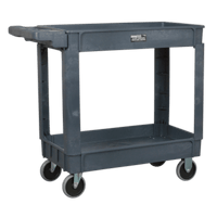 Sealey CX202 Trolley 2-Level Composite Heavy-Duty