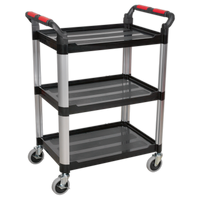 Sealey CX309 Workshop Trolley 3-Level Composite