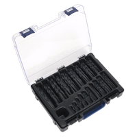 Sealey DBS170RF HSS Roll Forged Drill Bit Assortment 170pc 1-10mm