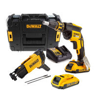 DeWalt DCF620D2K 18V Brushless Collated Drywall Screwdriver with 2x 2.0Ah Batteries