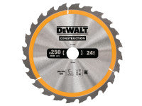 DeWalt DT1956-QZ Construction Circular Saw Blade 250 x 30mm 24T
