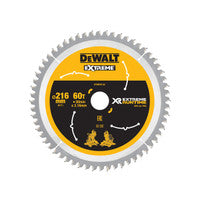 DeWalt DT99570-QZ 216 x 30mm 60T XR Extreme Runtime Circular Saw Blade