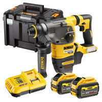 DeWalt DCH333X2-GB 54V XR Flexvolt Brushless SDS+ Hammer Drill with 2x 9.0Ah Batteries