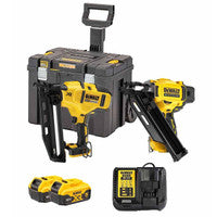 DeWalt DCK246P2T-GB 18V XR Twin Nailer Kit DCN930/DCN660N with 2 x 5.0Ah Batteries
