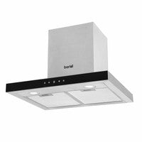 Baridi DH130 60cm T-Shape Chimney Cooker Hood with Carbon Filters, Stainless Steel