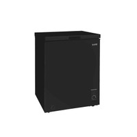 Baridi DH153 Freestanding Chest Freezer, 99L Capacity, Garages and Outbuilding Safe, -12 to -24°C Adjustable Thermostat with Refrigeration Mode, Black -