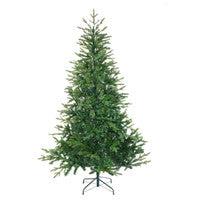Dellonda DH46 Artificial 7ft/210cm Hinged Christmas Tree with 1000+ PE/PVC Tips -
