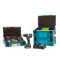 Makita DHP484 18V LXT Brushless Combi Drill Stackable Tool Kit with 1x 5.0Ah Battery
