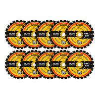 DeWalt DT10624-QZ Extreme Circular Saw Blade for Wood 165 x 20mm 24T (10 Pack)