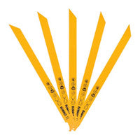 DeWalt DT2355-QZ Bi-Metal Reciprocating Saw Blade 305mm x 14TPI (5 Pack)