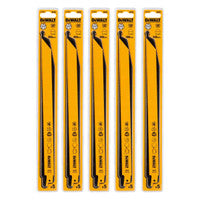 DeWalt DT2355-QZ Bi-Metal Reciprocating Saw Blade 305mm x 14TPI (25 Packs)