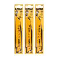 DeWalt DT2384-QZ Bi-Metal Reciprocating Blades 152mm x x18TPI (15 Pack)