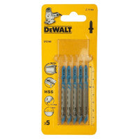 DeWalt DT2160-QZ T118A HSS Jigsaw Blade for Metal 75mm (5 Pack)